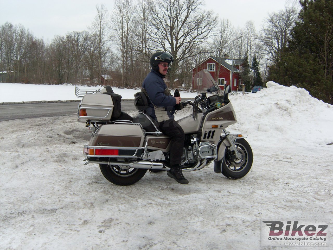 Honda GL 1200 DX Gold Wing Poster